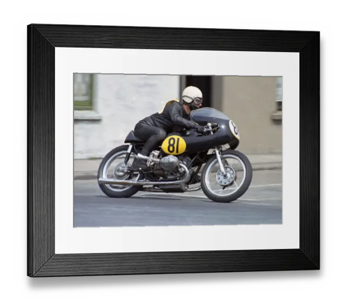 Framed Print : Hans Otto Butenuth (BMW) 1969 Senior TT Framed Print : Hans Otto Butenuth (BMW) 1969 Senior TT