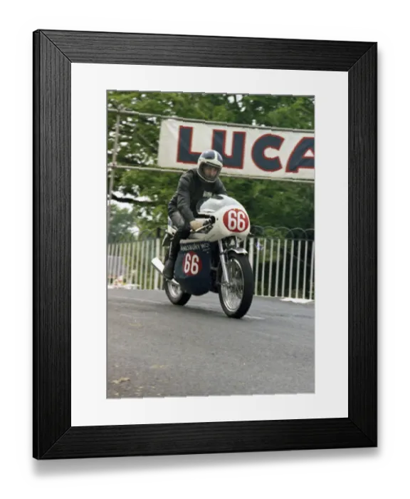 Framed Print : Stewart Baldwin (Honda) 1974 Production TT Framed Print : Stewart Baldwin (Honda) 1974 Production TT