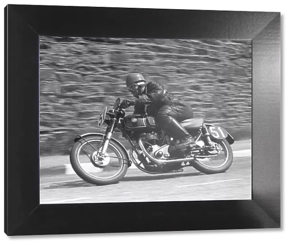 Peter Baldwin (AJS) 1953 Senior Clubman TT