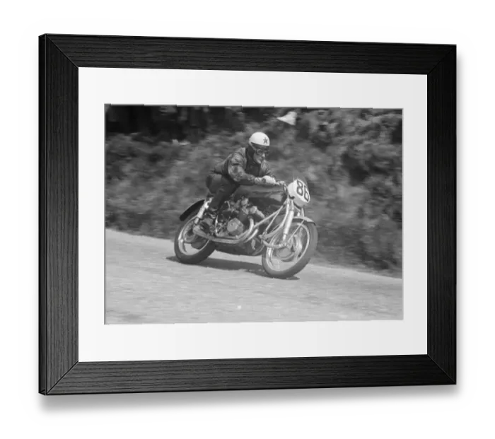Framed Print : Carlo Bandirola (MV) 1953 Senior TT Framed Print : Carlo Bandirola (MV) 1953 Senior TT