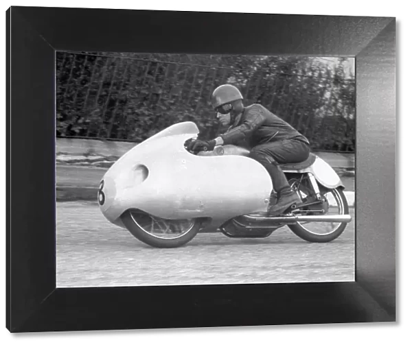 Frank Bartos (CZ) 1956 Lightweight TT