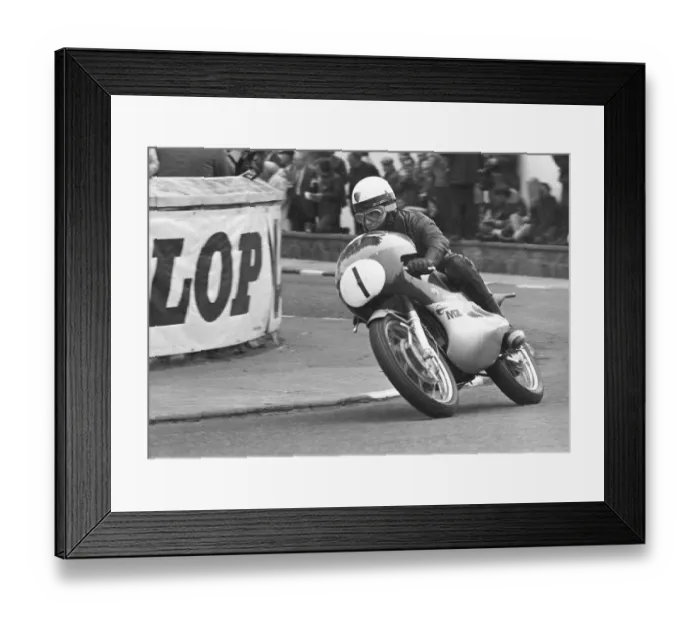 Framed Print : Gunther Bartusch (MZ) 1971 Junior TT Framed Print : Gunther Bartusch (MZ) 1971 Junior TT