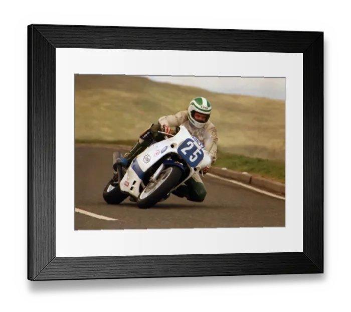 Framed Print : Alan Batson (Suzuki) 1988 Production B TT Framed Print : Alan Batson (Suzuki) 1988 Production B TT