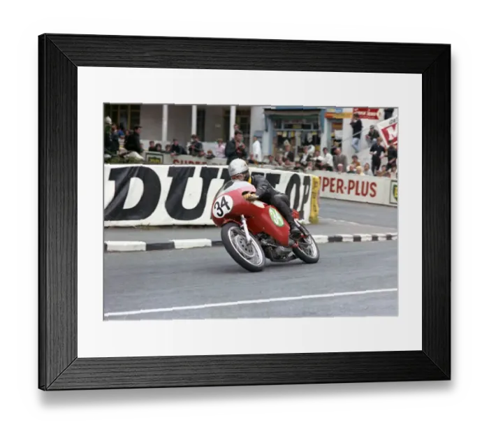 Framed Print : Gilberto Milani (Aermacchi) 1965 Lightweight TT Framed Print : Gilberto Milani (Aermacchi) 1965 Lightweight TT