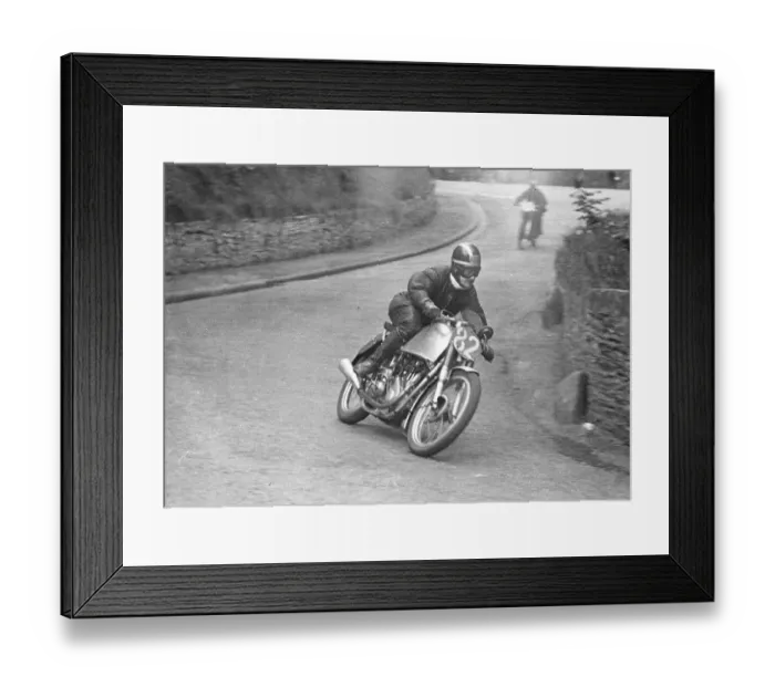 Framed Print : Len Bayliss (Elbee Special) 1950 Lightweight TT Framed Print : Len Bayliss (Elbee Special) 1950 Lightweight TT