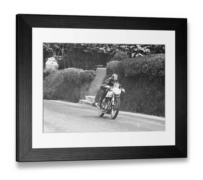 Framed Print : Len Bayliss (Elbee Special) 1950 Lightweight TT Framed Print : Len Bayliss (Elbee Special) 1950 Lightweight TT