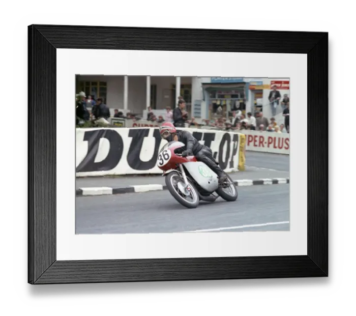 Framed Print : Chris Goosen (Bultaco) 1965 Lightweight TT Framed Print : Chris Goosen (Bultaco) 1965 Lightweight TT