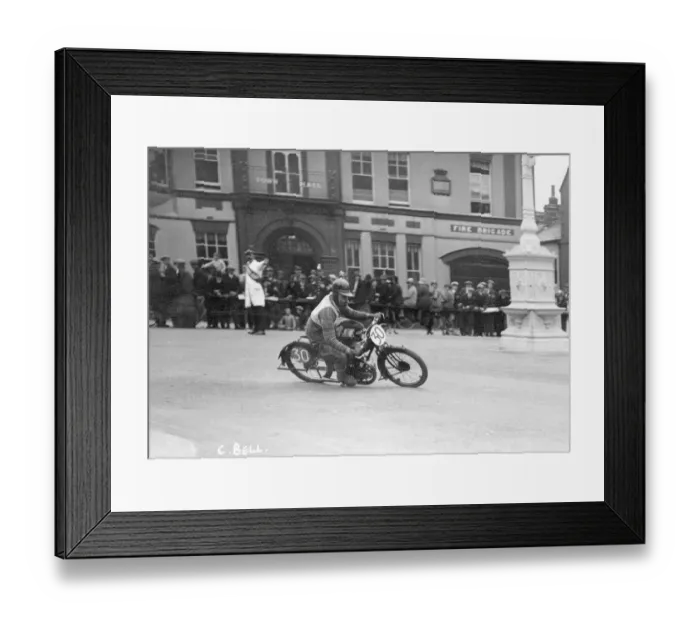 Framed Print : C Bell (AJS) 1926 Junior TT Framed Print : C Bell (AJS) 1926 Junior TT