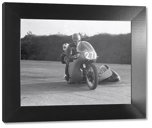 Bill Beevers & John Chisnall (Norton) 1958 Sidecar TT