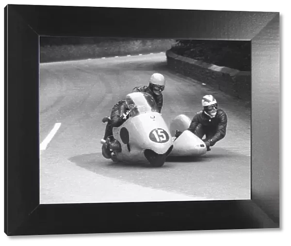 Jackie Beeton & Eddie Bulgin (BMW) 1960 Sidecar TT