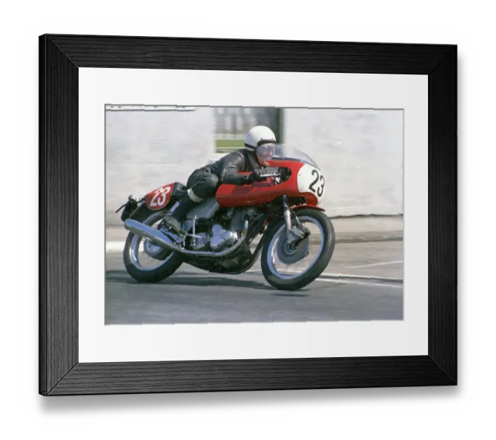 Framed Print : Paul Smart (Norton) 1969 Production TT Framed Print : Paul Smart (Norton) 1969 Production TT