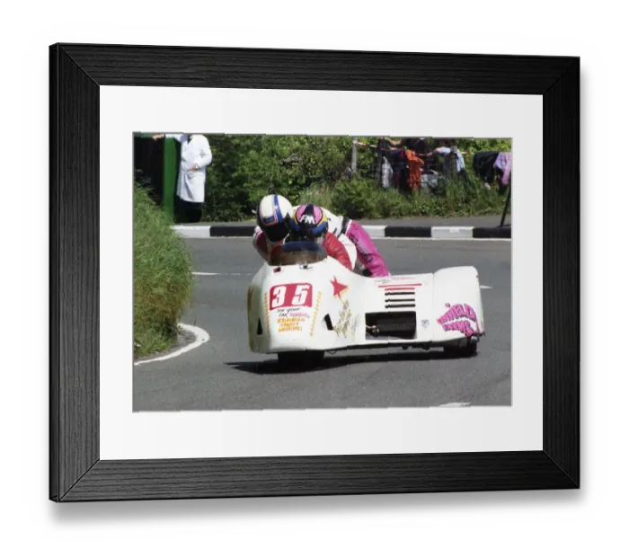 Framed Print : Tommy Bennett & Brian Kneale (Yamaha) 1993 Sidecar TT Framed Print : Tommy Bennett & Brian Kneale (Yamaha) 1993 Sidecar TT
