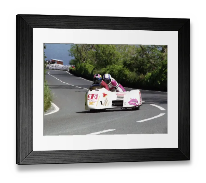 Framed Print : Tommy Bennett & Brian Kneale (Yamaha) 1993 Sidecar TT Framed Print : Tommy Bennett & Brian Kneale (Yamaha) 1993 Sidecar TT