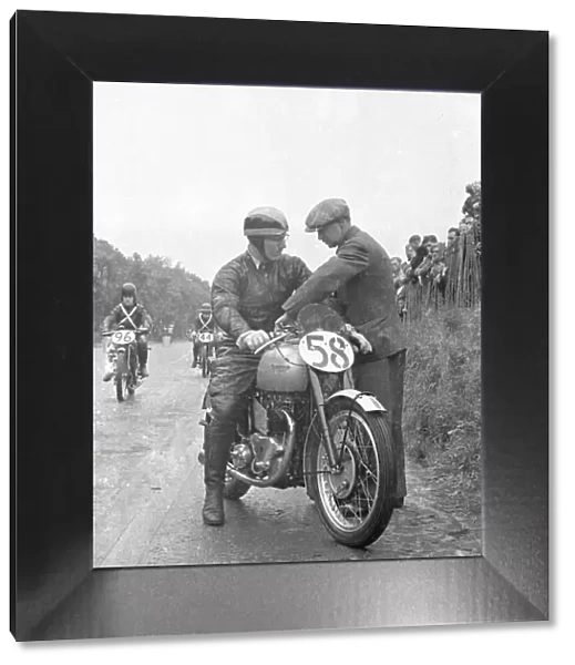Ken Bills (Triomph) 1948 Senior TT