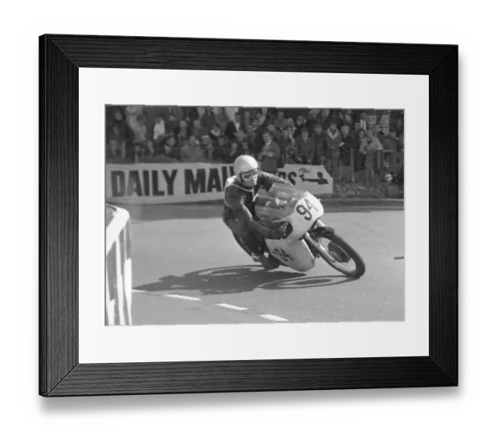 Framed Print : Byron Black (Matchless) 1966 Senior TT Framed Print : Byron Black (Matchless) 1966 Senior TT