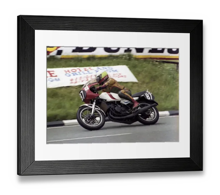Framed Print : Colin Bevan (Yamaha) 1981 Formula 3 TT Framed Print : Colin Bevan (Yamaha) 1981 Formula 3 TT