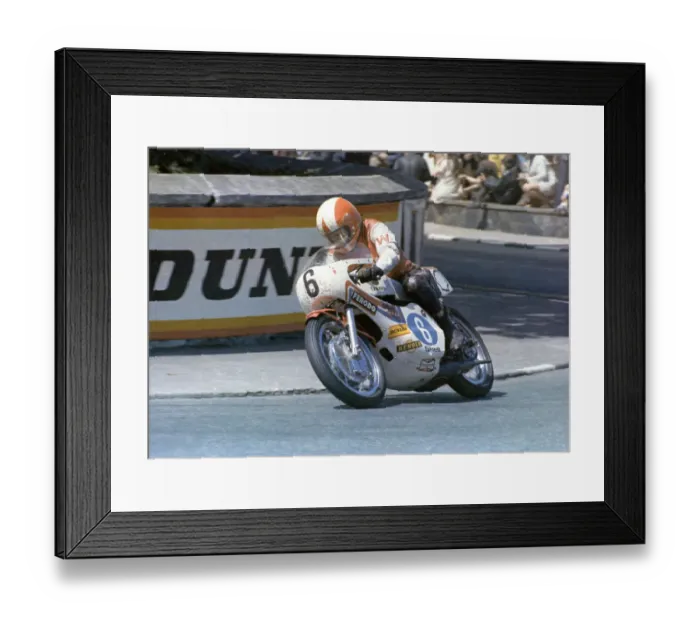Framed Print : John Williams (Yamaha) 1973 Junior TT Framed Print : John Williams (Yamaha) 1973 Junior TT