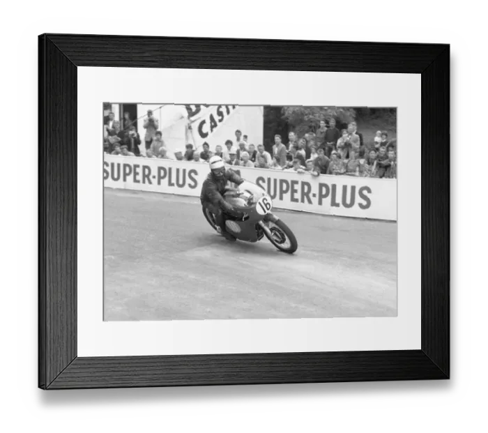 Framed Print : Ellis Boyce (Norton) 1963 Junior TT Framed Print : Ellis Boyce (Norton) 1963 Junior TT