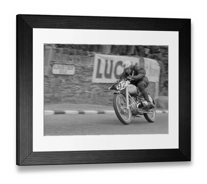 Framed Print : Jon Boulter (Douglas) 1950 Junior Clubman TT Framed Print : Jon Boulter (Douglas) 1950 Junior Clubman TT