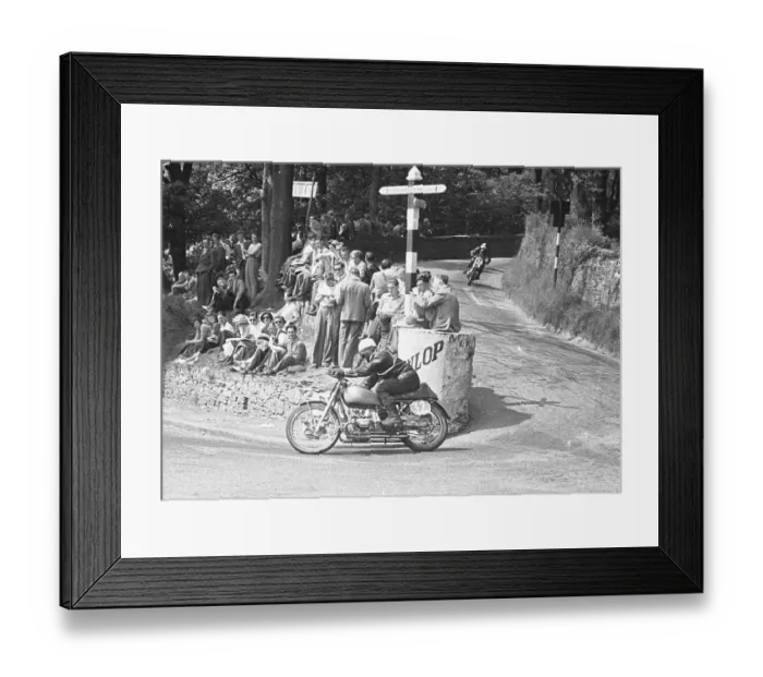 Framed Print : Jon Boulter (Douglas) 1951 Junior Clubman TT Framed Print : Jon Boulter (Douglas) 1951 Junior Clubman TT