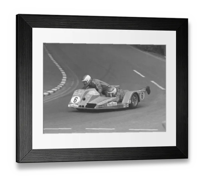 Framed Print : Gerry Boret & Nick Boret (Renwick Konig) 1974 750 Sidecar TT Framed Print : Gerry Boret & Nick Boret (Renwick Konig) 1974 750 Sidecar TT