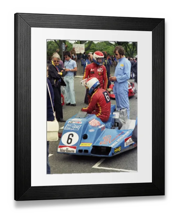 Framed Print : Gerry Boret & Nick Boret (Renwick Konig) 1974 500 Sidecar TT Framed Print : Gerry Boret & Nick Boret (Renwick Konig) 1974 500 Sidecar TT