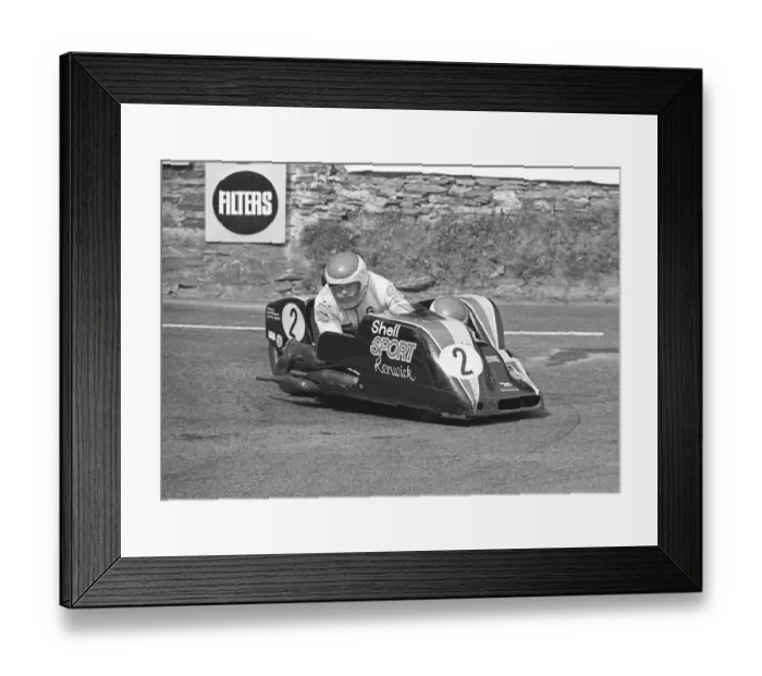 Framed Print : Gerry Boret & Nick Boret (Konig) 1975 1000 Sidecar TT Framed Print : Gerry Boret & Nick Boret (Konig) 1975 1000 Sidecar TT