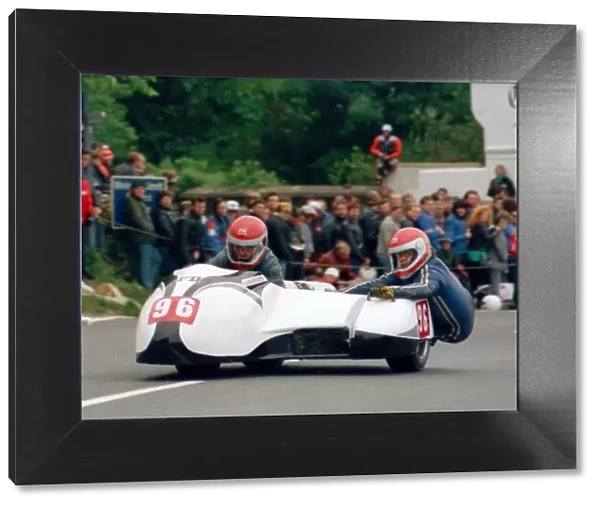 John Booth & Keith Robert (Yamaha) 1988 Sidecar TT