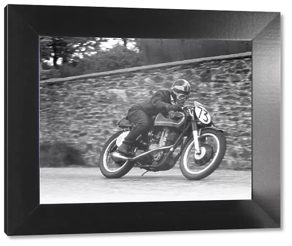 Joe Brindley (AJS) 1957 Junior TT