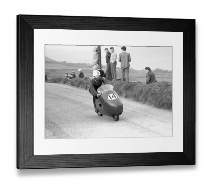 Framed Print : Bob Brown (NSU) 1957 Lightweight TT Framed Print : Bob Brown (NSU) 1957 Lightweight TT
