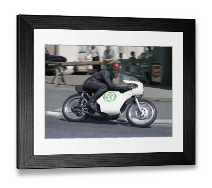 Framed Print : Ray Breingan (Yamaha) 1968 Lightweight TT Framed Print : Ray Breingan (Yamaha) 1968 Lightweight TT