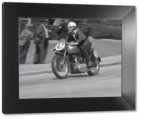Mike Brookes (Triumph) 1954 Clubman Senior TT