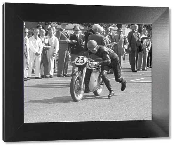 Jack Brett (Norton) 1954 Junior TT
