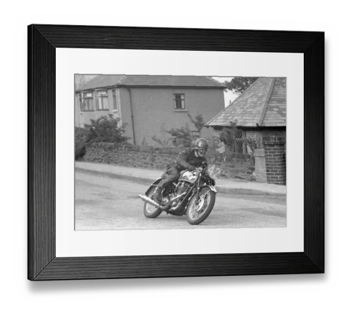 Framed Print : Alan Brodrick (BSA) 1956 Clubman Junior TT Framed Print : Alan Brodrick (BSA) 1956 Clubman Junior TT
