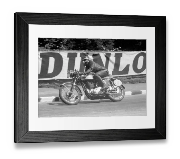Framed Print : Richard Brinnand (BSA) 1956 Junior Clubman TT Framed Print : Richard Brinnand (BSA) 1956 Junior Clubman TT