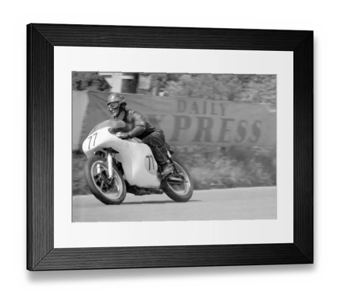Framed Print : Peter Tomlinson (Norton) 1962 Senior TT Framed Print : Peter Tomlinson (Norton) 1962 Senior TT
