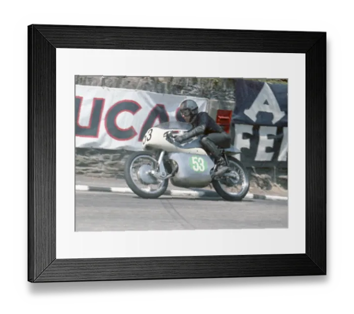 Framed Print : Trevor Burgess (Greeves) 1967 Lightweight TT Framed Print : Trevor Burgess (Greeves) 1967 Lightweight TT