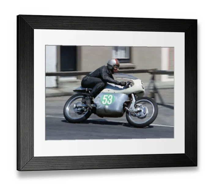 Framed Print : Trevor Burgess (Greeves) 1967 Lightweight TT Framed Print : Trevor Burgess (Greeves) 1967 Lightweight TT