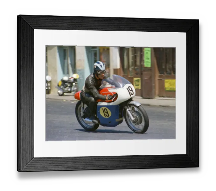 Framed Print : Rex Butcher (Matchless) 1968 Senior TT Framed Print : Rex Butcher (Matchless) 1968 Senior TT