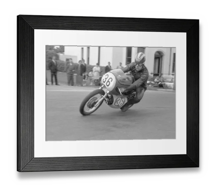 Framed Print : Rex Butcher (Aermacchi) 1966 Lightweight TT Framed Print : Rex Butcher (Aermacchi) 1966 Lightweight TT
