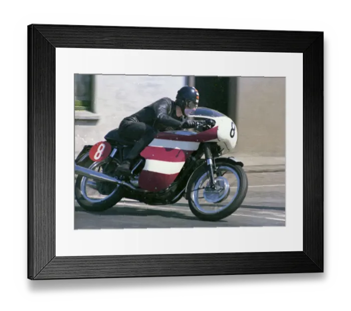 Framed Print : Peter Butler (Triumph) 1969 Production TT Framed Print : Peter Butler (Triumph) 1969 Production TT