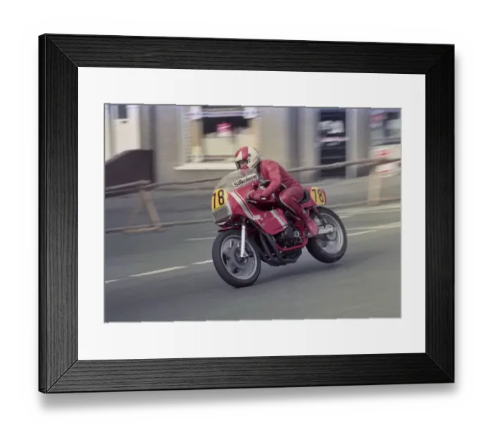 Framed Print : Mike Harrison (Honda) 1984 Senior Manx Grand Prix Framed Print : Mike Harrison (Honda) 1984 Senior Manx Grand Prix