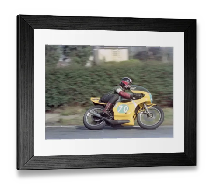 Framed Print : Dave Pither (Inwood Yamaha) 1984 Junior Manx Grand Prix Framed Print : Dave Pither (Inwood Yamaha) 1984 Junior Manx Grand Prix