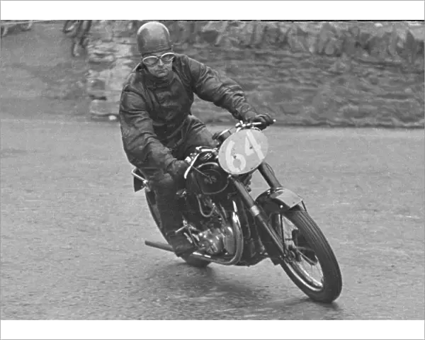 Sid Franklen (AJS) 1949 Clubman Junior TT