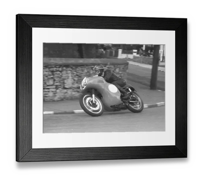Framed Print : Selwyn Griffiths (AJS) 1963 Junior Manx Grand Prix Framed Print : Selwyn Griffiths (AJS) 1963 Junior Manx Grand Prix