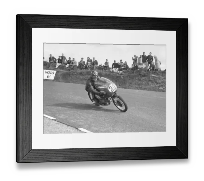 Framed Print : Ernie Johnson (Aermacchi) 1965 Lightweight Manx Grand Prix Framed Print : Ernie Johnson (Aermacchi) 1965 Lightweight Manx Grand Prix