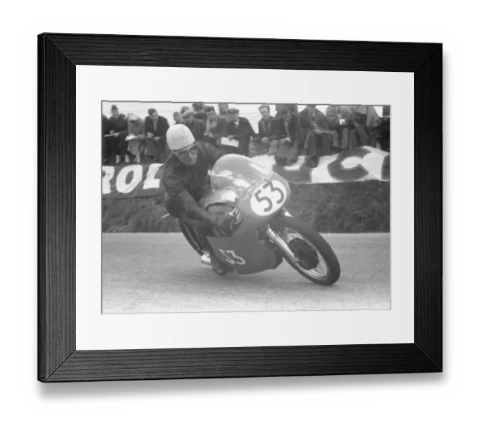 Framed Print : Keith Campbell (Norton) 1958 Senior TT Framed Print : Keith Campbell (Norton) 1958 Senior TT