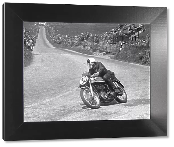 W J Sparky Campbell (Norton) 1953 Junior TT