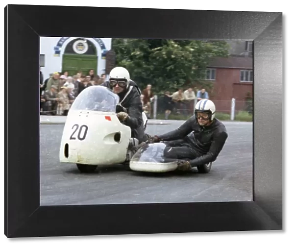 Maurice Candy & Rex Du Pont (MJC) 1965 Sidecar TT