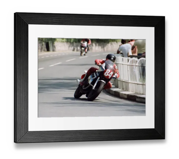 Framed Print : Graham Cannell (Suzuki) 1984 Production TT Framed Print : Graham Cannell (Suzuki) 1984 Production TT